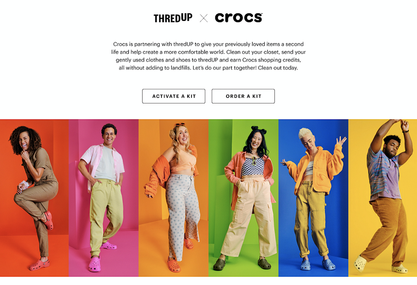 Crocs and thredUP Launch Clean Out Program, Giving Preloved Items a Second Life